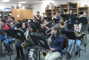 Photograph of kids at January 2015 workshop