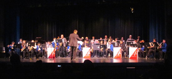 Photograph of combined bands