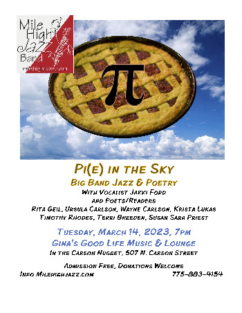 Flyer for 3/14 event