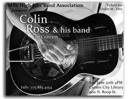 Photograph of Colin's poster