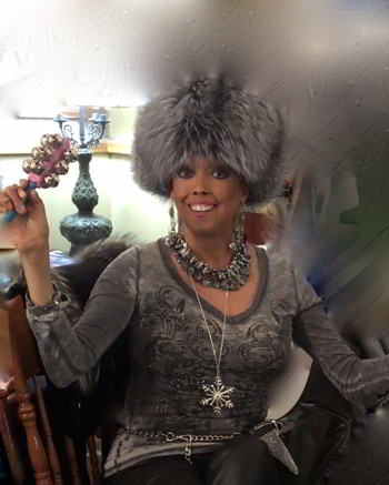 Photograph of Jakki Ford, vocalist with MHJB