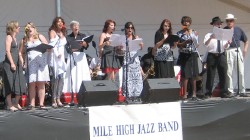 Photograph of guest vocalists