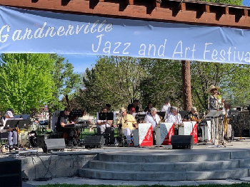 Photograph of MHJB at the festival on May 22, 2022